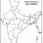 Outline Political Map Of India | Dehazelmuis   Map Of India Blank Printable