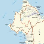 Pacific Coast Route Through Monterey, California | Road Trip Usa   Monterey Bay California Map