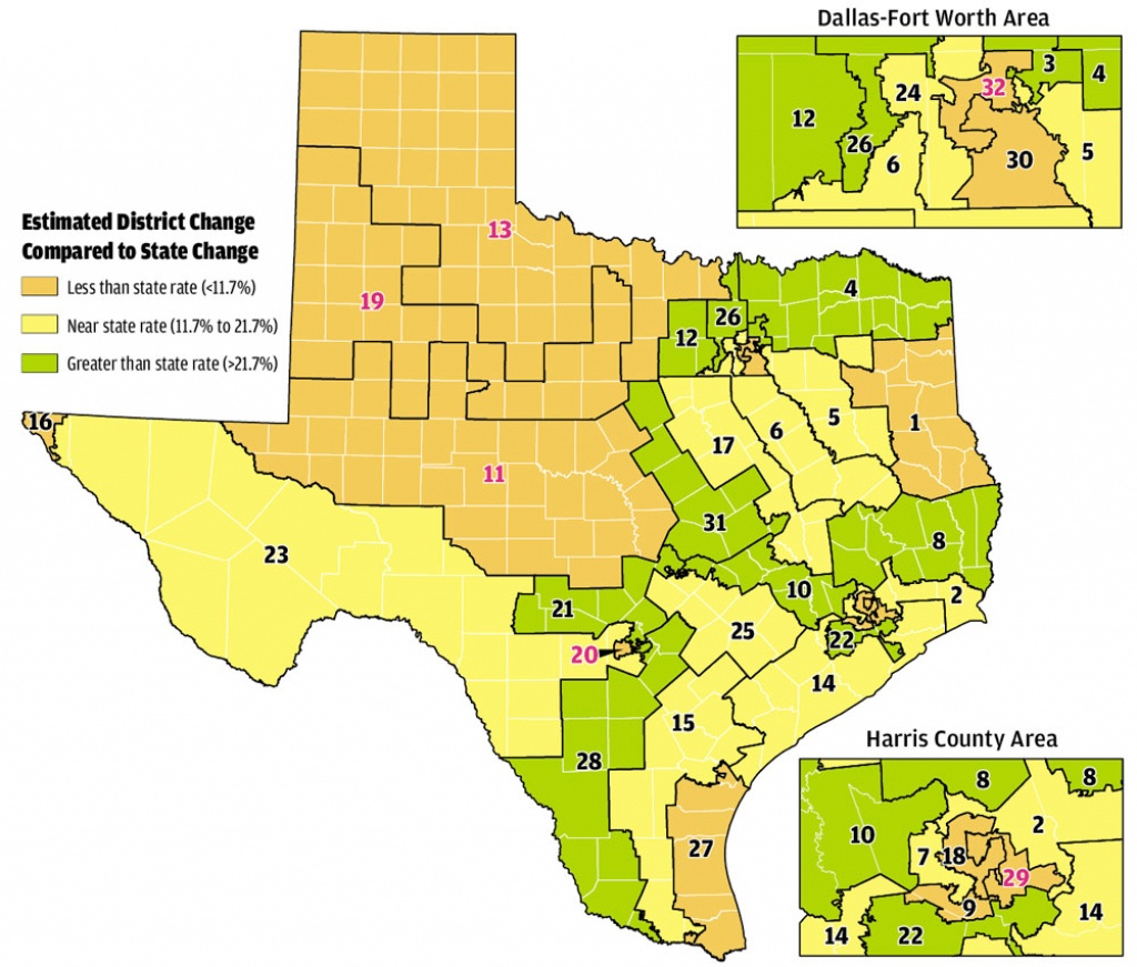 Paintingnumbers Its Redistricting Time Again Wherein We Texas Us Congressional District Map 