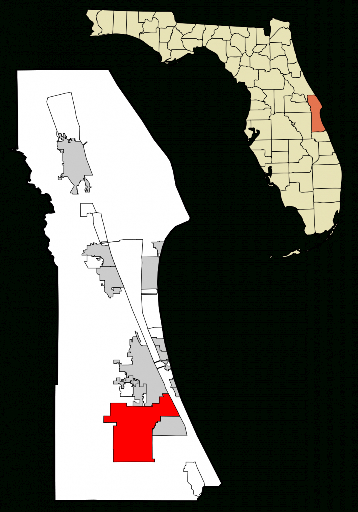 Palm Bay, Florida - Wikipedia - Map Of West Palm Beach Florida Showing City Limits