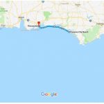 Panama City Beach, Fl To Pensacola, Fl – Google Maps | Urban Bicycle   Panama City Florida Map Google