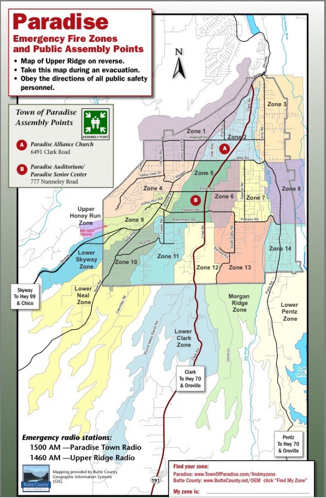 Paradise Lost: Cal Fire Says Camp Fire Has Wiped Out California Town - Oroville California Google Maps