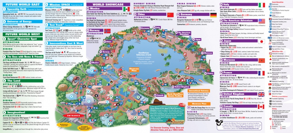 Park Maps 2013 - Photo 4 Of 8 - Disney World Map 2017 Printable