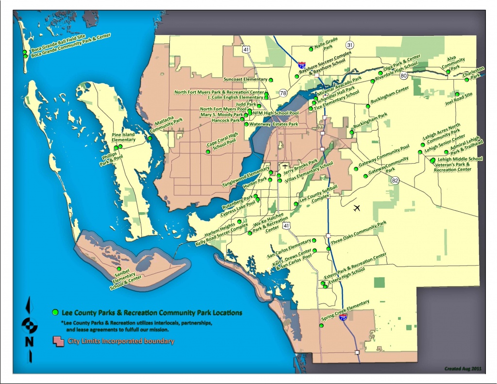 Parks &amp;amp; Recreation - Lee County Flood Zone Maps Florida