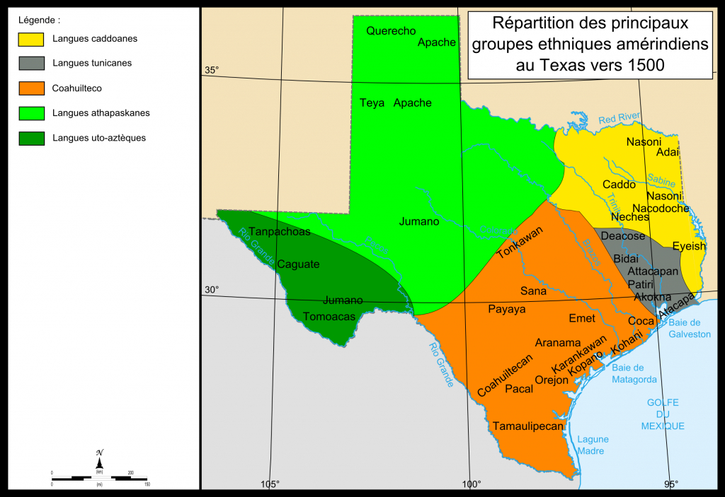 Payaya People - Wikipedia - Texas Indian Tribes Map