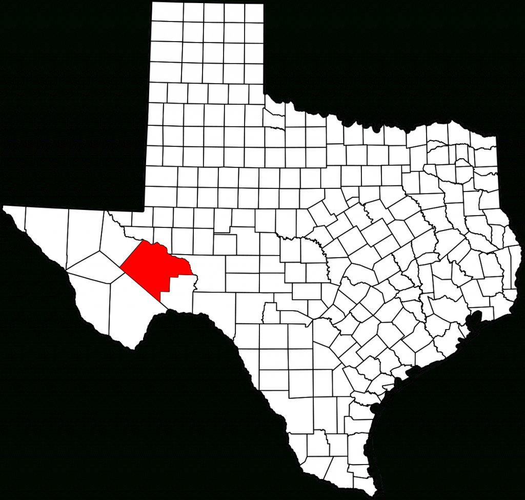 National Weather Service Has Issued A Tornado Warning For Pecos Tx   Pecos County Texas Wikipedia Pecos Texas Map 