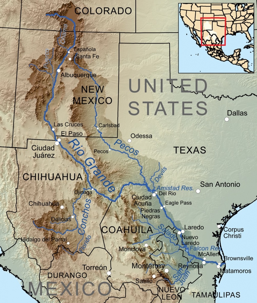 Pecos River | The Handbook Of Texas Online| Texas State Historical - Pecos Texas Map