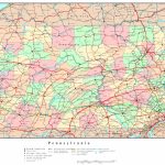 Pennsylvania Printable Map   Printable Road Map Of Pennsylvania
