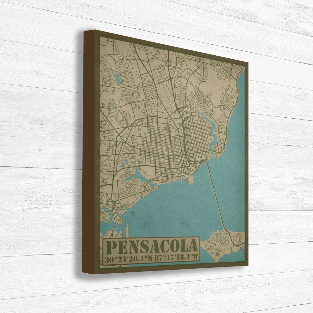 Printable Map Of Pensacola Florida Free Printable Maps