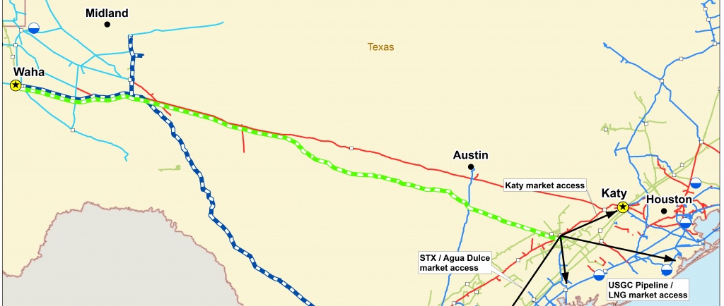 Permian Highway Pipeline | Braun &amp;amp; Gresham, Pllc. - Texas Gas Pipeline Map