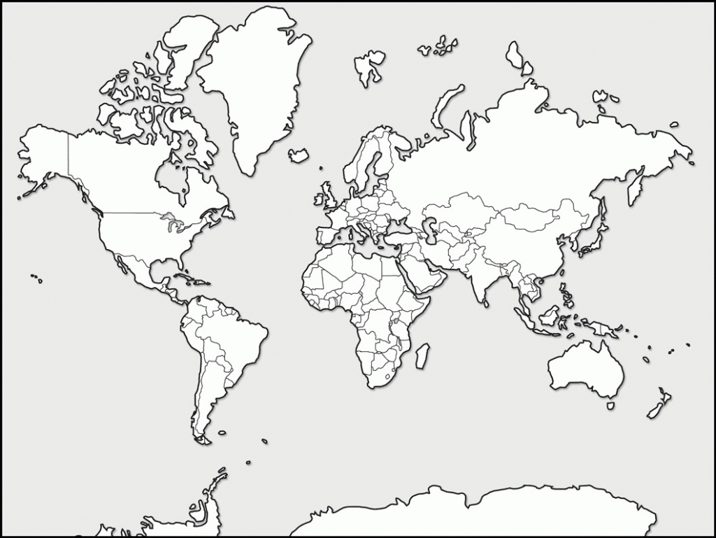 7 Printable Blank Maps For Coloring Activities In Your Geography   Perspective World Map Coloring Page Interesting Free Printable For World Map Printable Color 