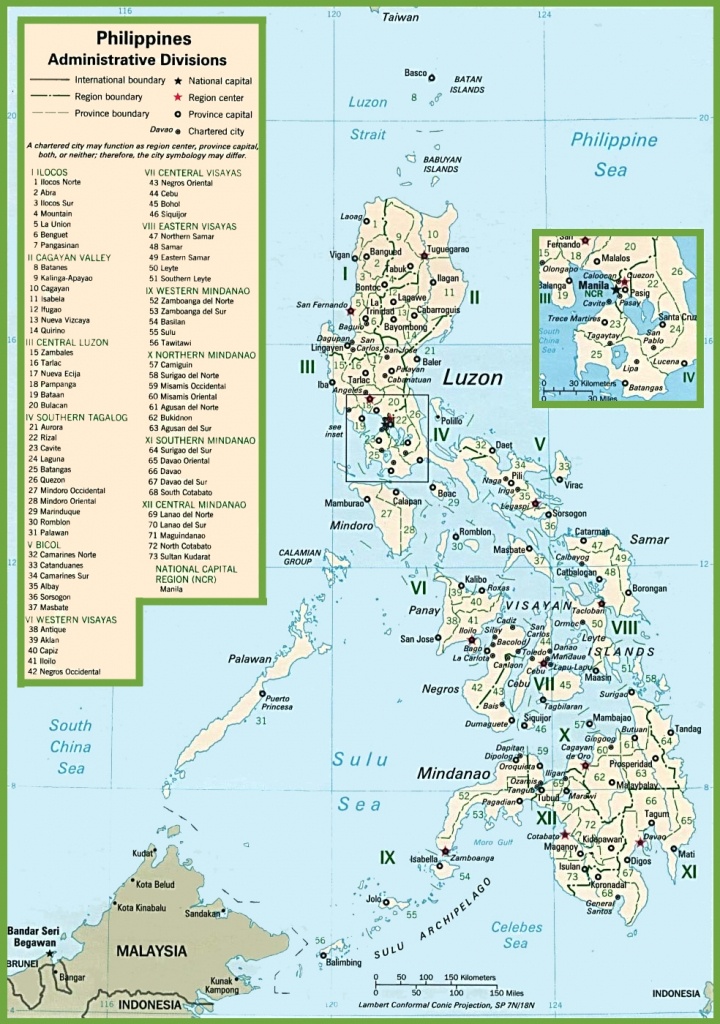 Printable Map Of The Philippines | Free Printable Maps