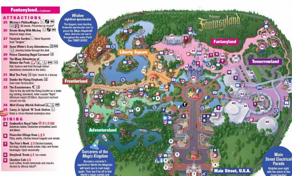 Photo Storybook Circus On New Magic Kingdom Park Map Today Disney - Printable Magic Kingdom Map 2017