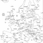Pinamy Smith On Classical Conversations | Europe Map Printable   Free Printable Map Of Europe With Countries And Capitals