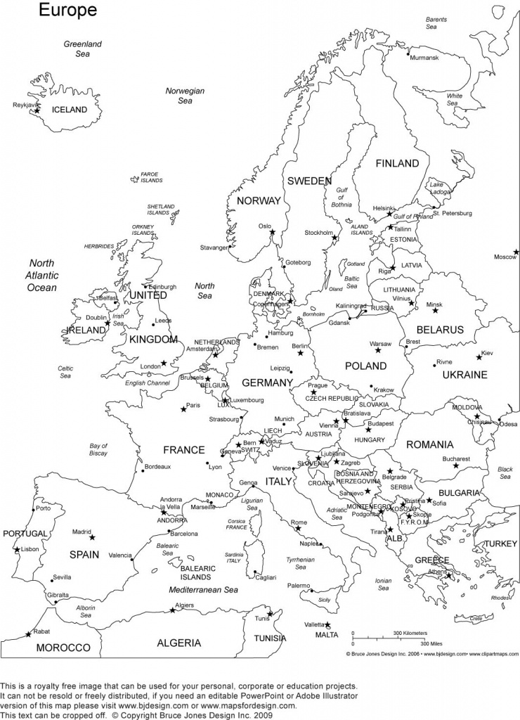 Pinamy Smith On Classical Conversations | Europe Map Printable - Printable Map Of Europe With Cities