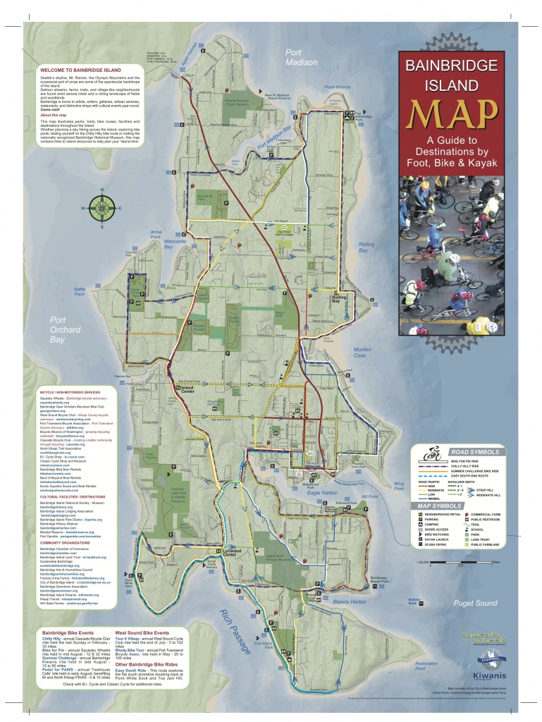 Pineden Whitmire On Places To Go In 2019 | Bainbridge Island - Vashon Island Map Printable