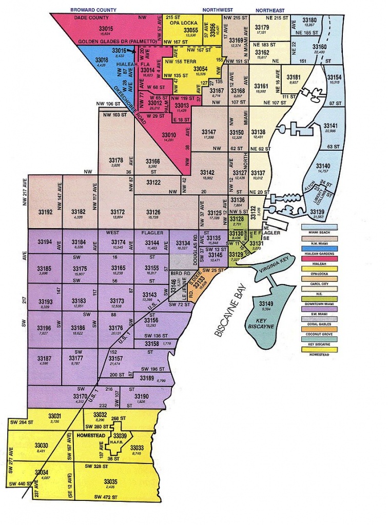 Pinjoana Avelar Quintas On Miami &amp;amp; South Florida | Zip Code Map - Florida Zip Code Map