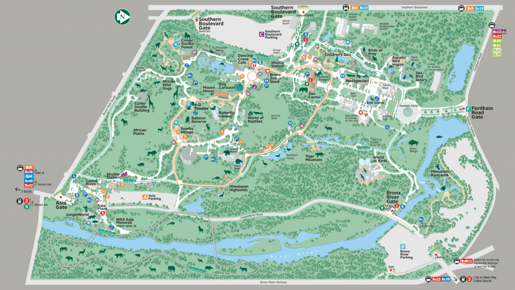Pinlaura Malischke On Nyc!! | Bronx Zoo, Zoo Map, Map - Bronx Zoo Map Printable