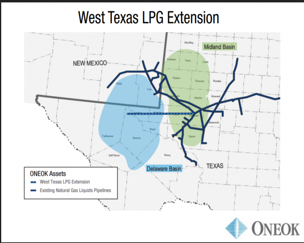 Pipeline Construction Project In The Works - Oneok Pipeline Map Texas