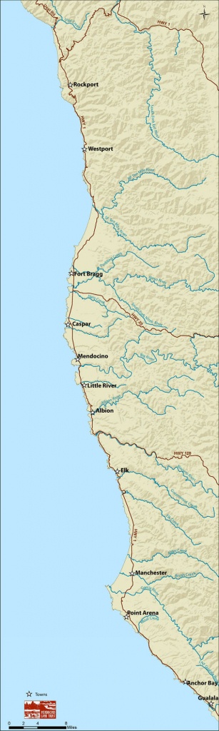 Point Arena-Stornetta Unit Of The California Coastal National - California Coastal Trail Map