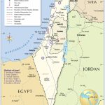 Political Map Of Israel   Nations Online Project   Printable Map Of Israel Today