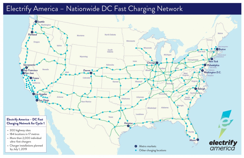 Porsche Taycan Owners Will Get Three Years Free Charging At Hundreds - Dc Fast Charging Stations California Map