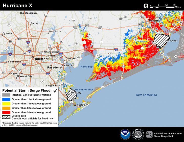 Spring Texas Flooding Map