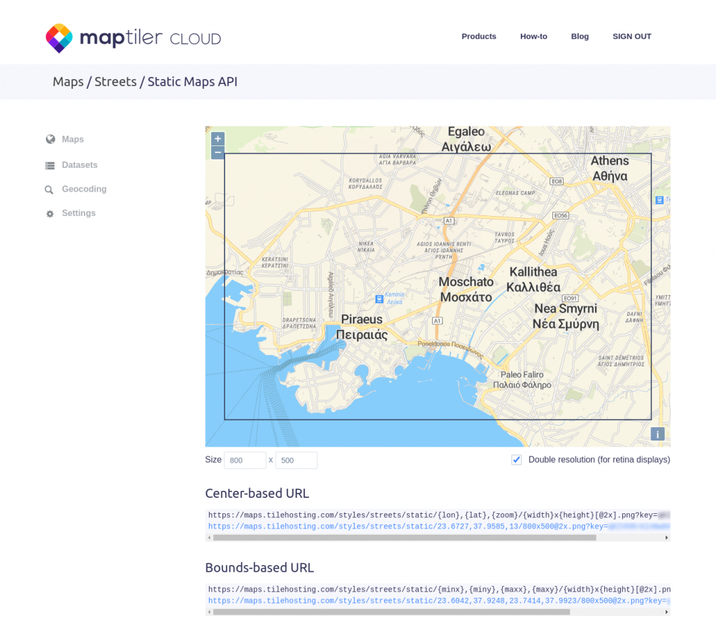 maptiler disk usage