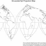 Printable, Blank World Outline Maps • Royalty Free • Globe, Earth   Flat Map Of World Printable