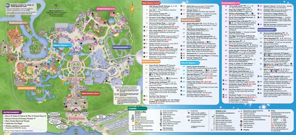 Printable Disney World Maps - Design Templates - Maps Of Disney World Printable