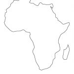 Printable Map Of Africa | Preschool | Africa Map, South Africa Map   Map Of Africa Printable Black And White