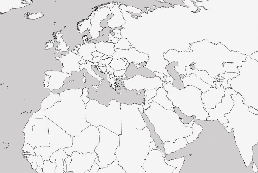 Printable Map Of Europe And Asia Elegant Free Outline New Blank 6 - Free Printable Map Of Asia