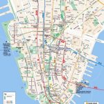 Printable Map Of Manhattan Ny | Travel Maps And Major Tourist   Free Printable Street Map Of Manhattan
