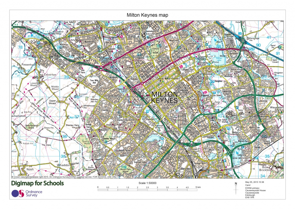 Printable Maps » Digimap For Schools Blog - Printable Os Maps
