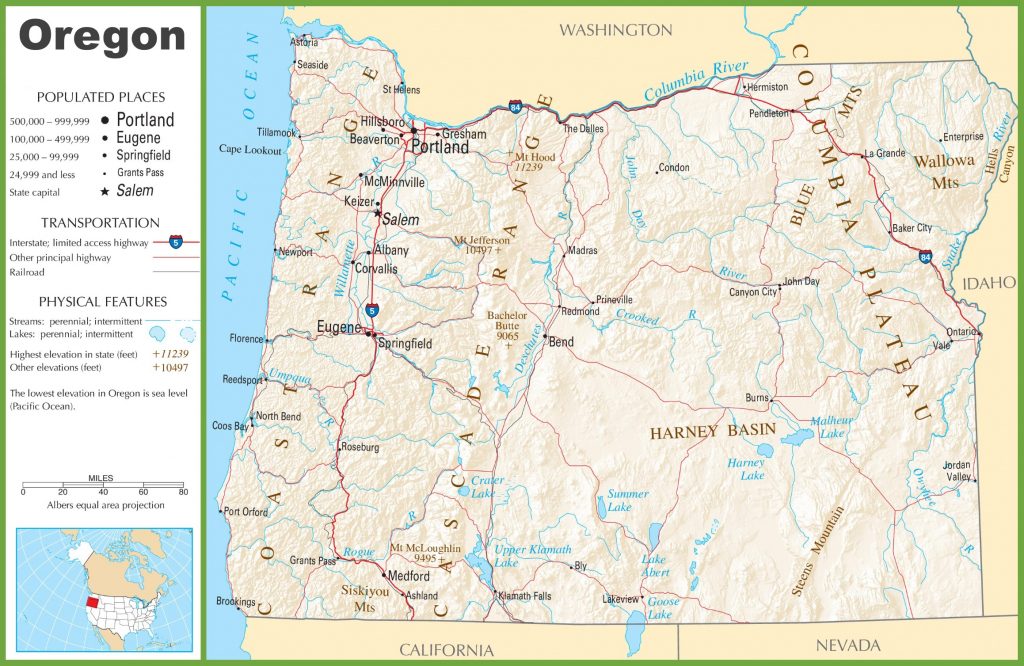 Printable Maps Of Oregon Sksinternational Oregon Road Map Printable 