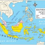 Printable Maps Of Southeast Asia | D1Softball   Printable Map Of Southeast Asia