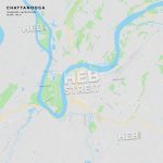 Printable Street Map Of Chattanooga, Tennessee | Maps Vector   Printable Map Of Chattanooga
