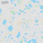 Printable Street Map Of Orlando, Florida | Hebstreits Sketches   Street Map Of Orlando Florida