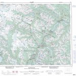 Printable Topographic Map Of Pemberton 092J, Bc   Printable Topo Maps Online