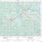 Printable Topographic Map Of Timmins 042A, On   Printable Topographic Maps