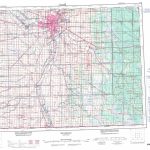 Printable Topographic Map Of Winnipeg 062H, Mb   Printable Topographic Maps