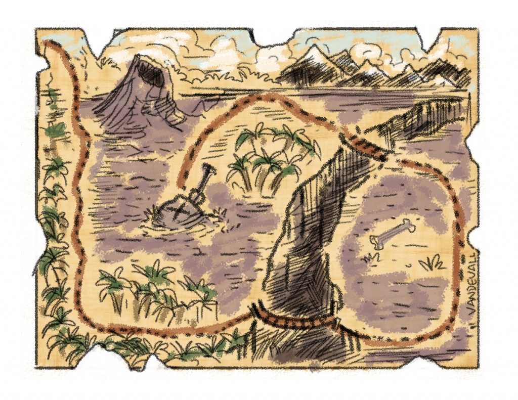 Printable Treasure Maps For Kids - Printable Treasure Map