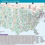 Printable Us Area Code Map | United States Area Codes | Us Area   Printable Area Maps