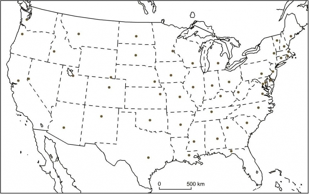 Printable Usa Map With States And Capital - Set Your Plan &amp;amp; Tasks - Blank Printable Usa Map