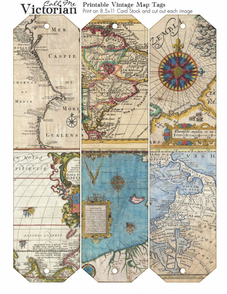 Printable Antique Maps