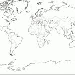 Printable World Map Pdf New Blank | Anu | World Map Coloring Page   Coloring World Map Printable