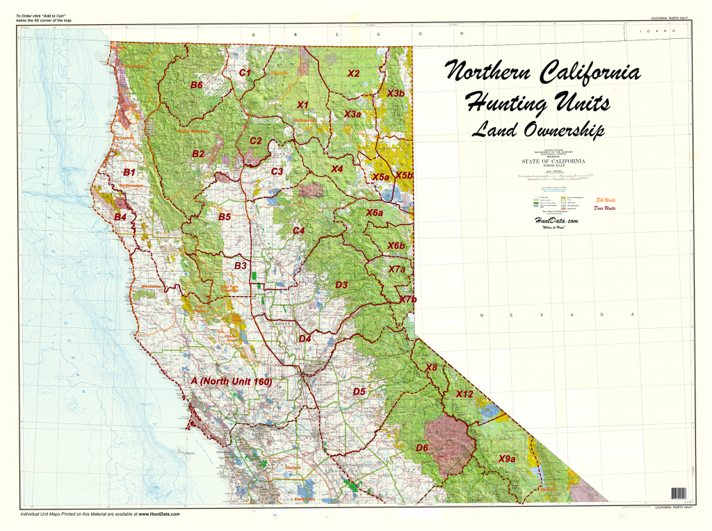 Product Detail - California Land Ownership Map