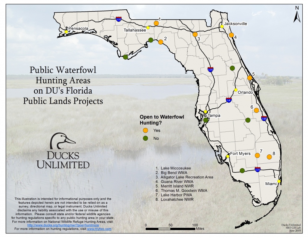 Public Hunting On Du Projects In Florida - Florida Public Hunting Map