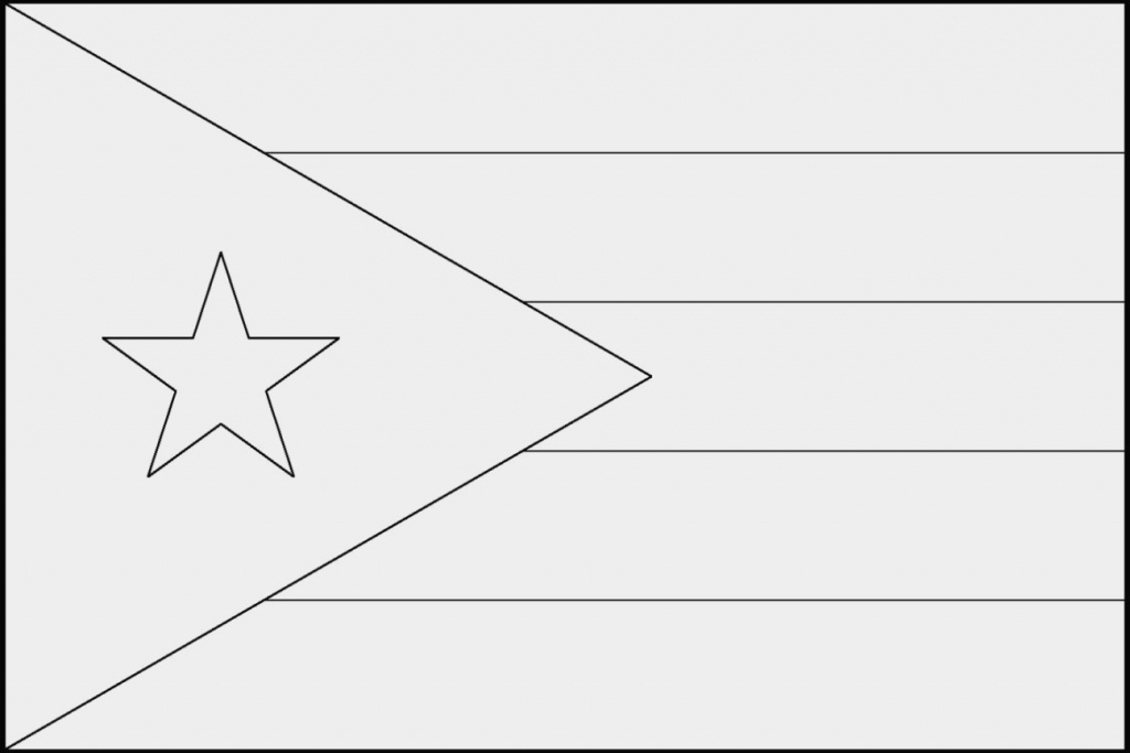 Puerto Rico Flag Outline | Sitedesignco - Outline Map Of Puerto Rico Printable