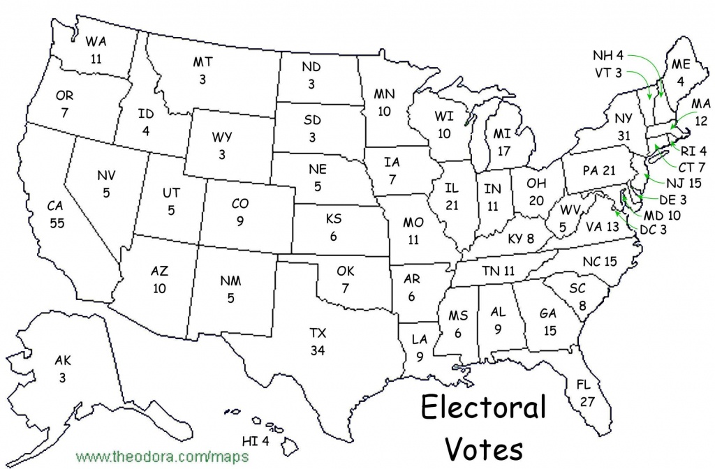 Px Blank Us Electoral Map Svg Us Outline Map With Blank Electoral - Blank Electoral College Map 2016 Printable
